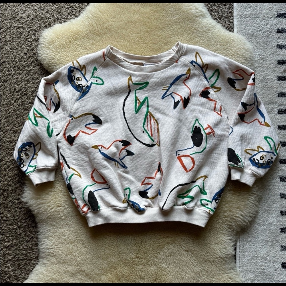 ZARA 4-5T Ocean Animals Sweatshirt